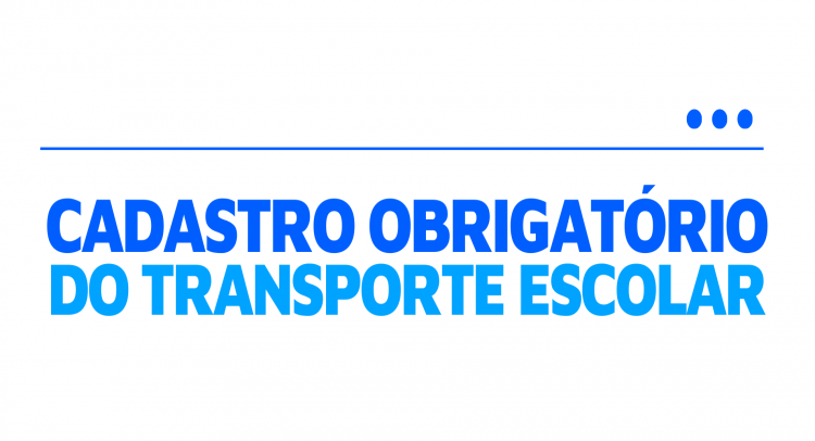 PREFEITURA ABRE CADASTRO OBRIGATÓRIO DE TRANSPORTE ESCOLAR